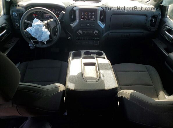 1GCPDAEK1RZ240217 2024 CHEVROLET SILVERADO White Dashboard view
