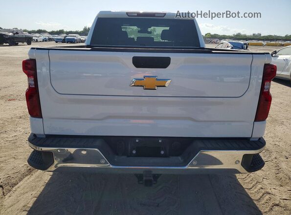 1GCPDAEK1RZ240217 2024 CHEVROLET SILVERADO White Rear view