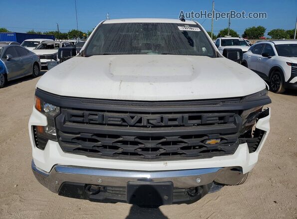 1GCPDAEK1RZ240217 2024 CHEVROLET SILVERADO White Front view