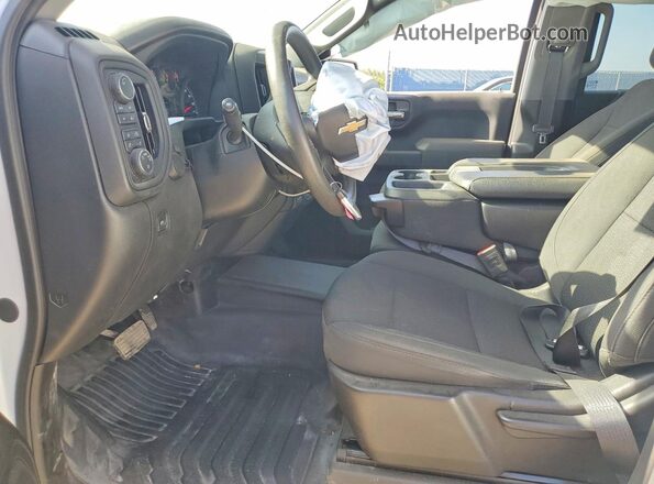 1GCPDAEK1RZ240217 2024 CHEVROLET SILVERADO White Front interior view