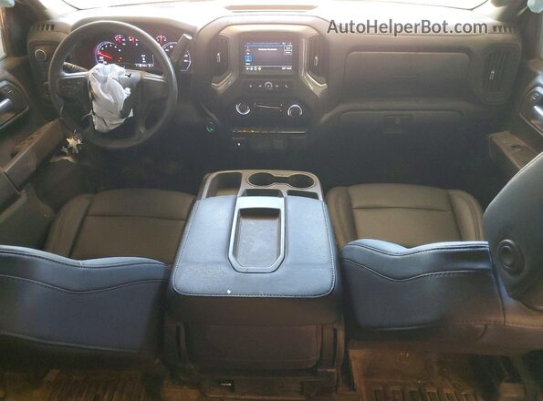 1GCPDAEK4PZ200792 2023 CHEVROLET SILVERADO White წინა პანელის ხედი