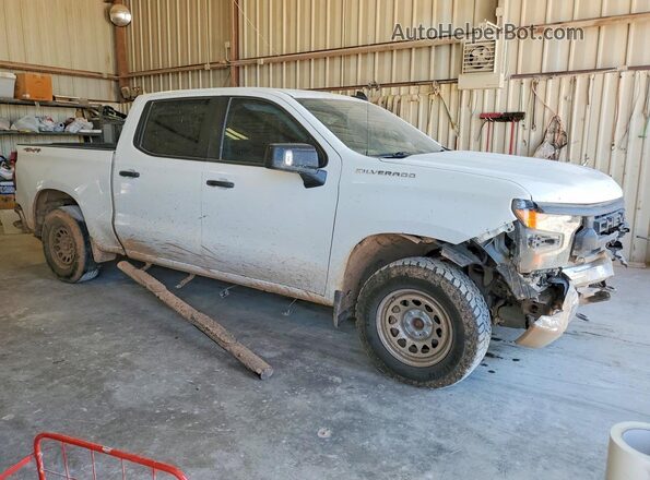 1GCPDAEK4PZ200792 2023 CHEVROLET SILVERADO White წინა მარჯვენა