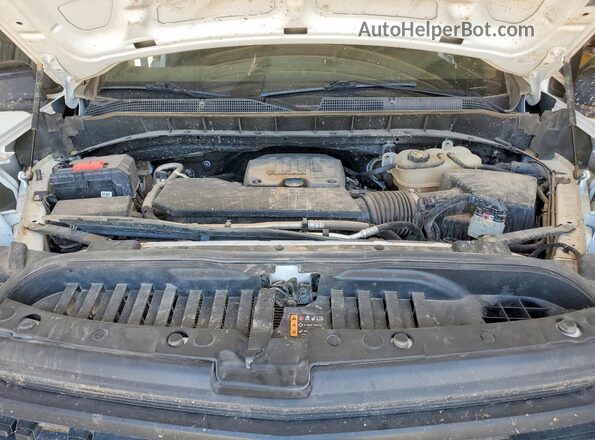 1GCPDAEK4PZ200792 2023 CHEVROLET SILVERADO White უკანა სალონის ხედი