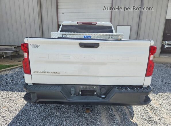1GCPDAEKXRZ207555 2024 CHEVROLET SILVERADO White Rear view
