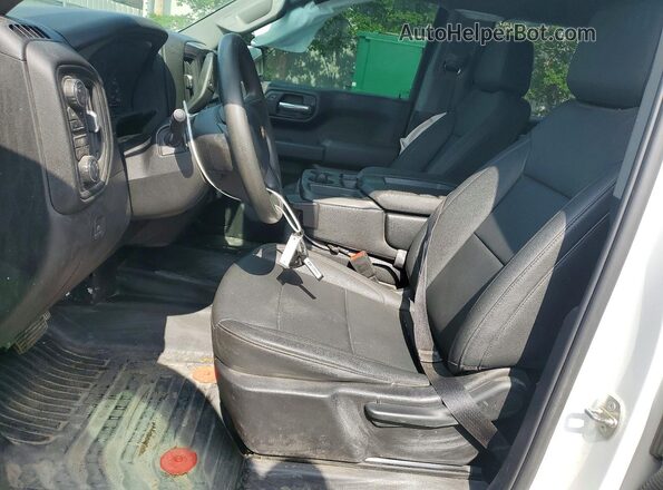 1GCPDAEKXRZ207555 2024 CHEVROLET SILVERADO White Front interior view