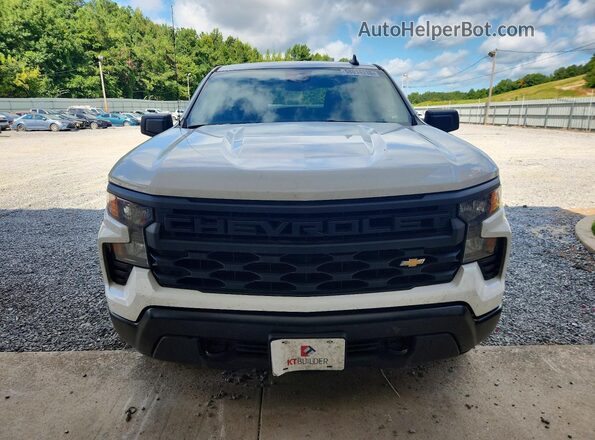 1GCPDAEKXRZ207555 2024 CHEVROLET SILVERADO White Front view