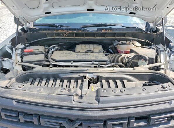 1GCPDAEKXRZ207555 2024 CHEVROLET SILVERADO White Rear interior view