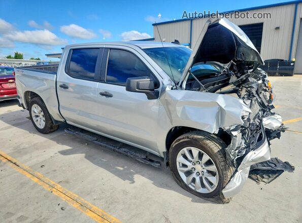 1GCPDBEK0NZ509565 2022 CHEVROLET SILVERADO Silver წინა მარჯვენა