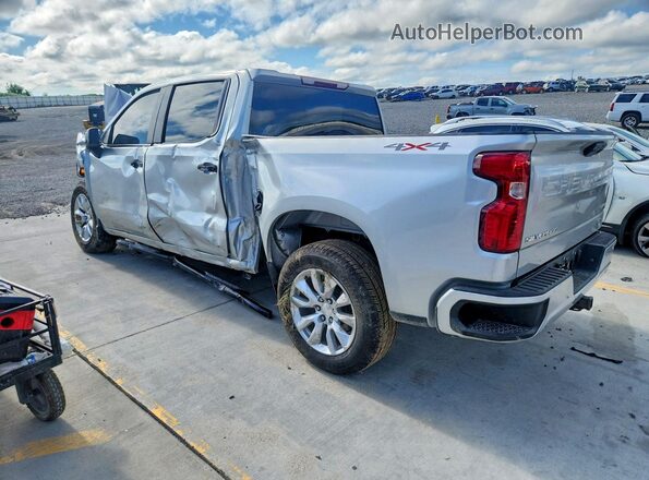 1GCPDBEK0NZ509565 2022 CHEVROLET SILVERADO Silver უკანა მარცხენა