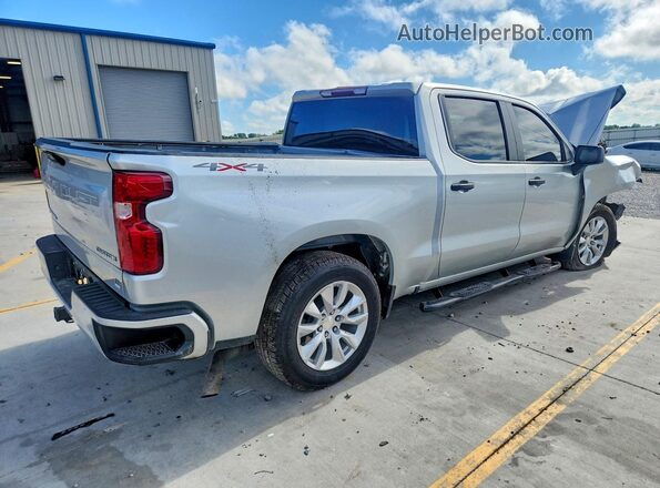 1GCPDBEK0NZ509565 2022 CHEVROLET SILVERADO Silver უკანა მარჯვენა