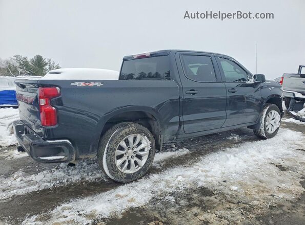 1GCPDBEK0NZ564078 2022 CHEVROLET SILVERADO Black Առջևի աջ
