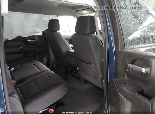 1GCPDBEK2NZ630288 2022 CHEVROLET SILVERADO Blue VIN sticker view