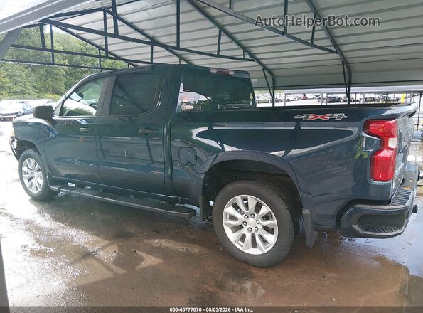 1GCPDBEK2NZ630288 2022 CHEVROLET SILVERADO Blue 360 interior view