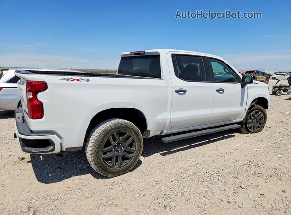 1GCPDBEK3PZ262447 2023 CHEVROLET SILVERADO White Задня права чверть