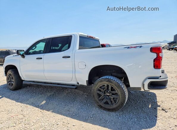 1GCPDBEK3PZ262447 2023 CHEVROLET SILVERADO White Задня ліва чверть