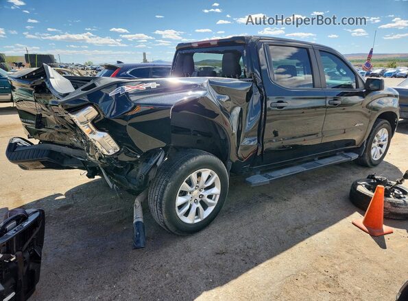 1GCPDBEK5NZ584035 2022 CHEVROLET SILVERADO Black Trasero derecho