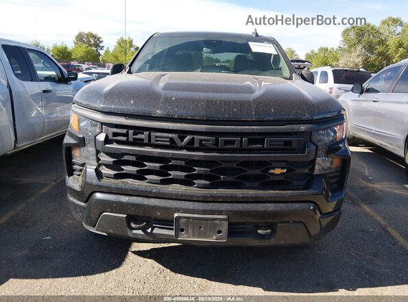 1GCPDBEK5NZ593057 2022 CHEVROLET SILVERADO Black უკანა სალონის ხედი