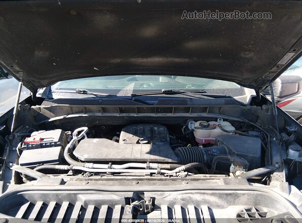 1GCPDBEK5NZ593057 2022 CHEVROLET SILVERADO Black უკანა ხედი