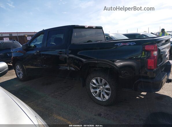 1GCPDBEK5NZ593057 2022 CHEVROLET SILVERADO Black 