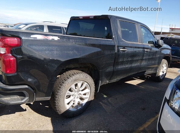 1GCPDBEK5NZ593057 2022 CHEVROLET SILVERADO Black სალონის 360-გრადუსიანი ხედი