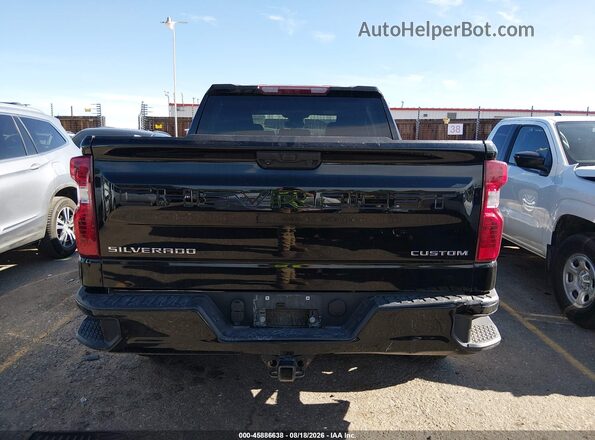 1GCPDBEK5NZ593057 2022 CHEVROLET SILVERADO Black 