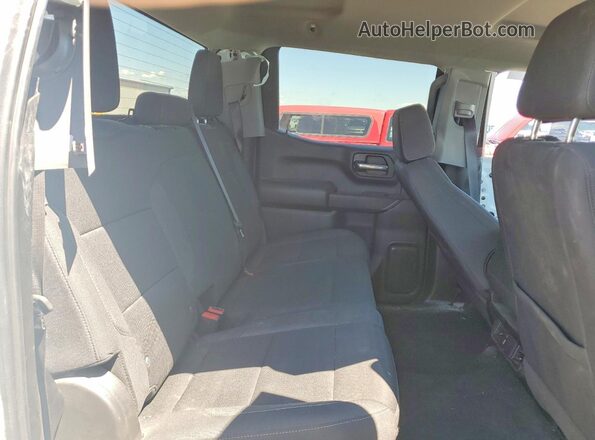 1GCPDBEK5RZ298479 2024 CHEVROLET SILVERADO White Вид задніх сидінь