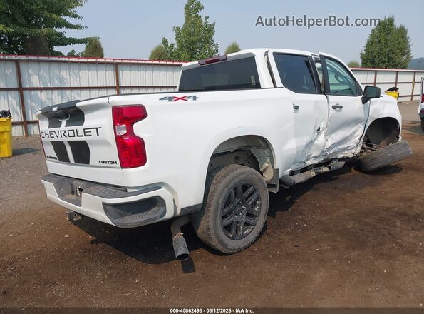 1GCPDBEK7NZ518358 2022 CHEVROLET SILVERADO White Задня права чверть