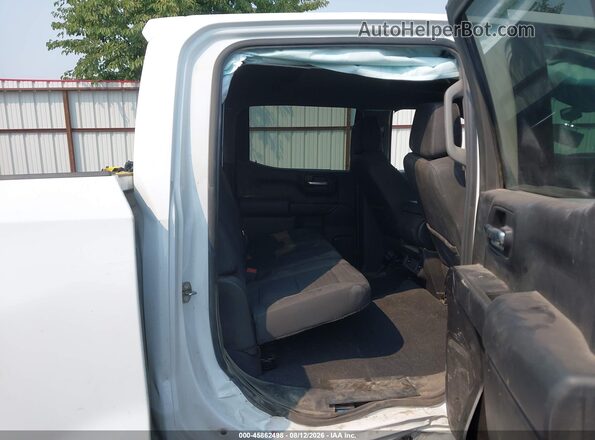 1GCPDBEK7NZ518358 2022 CHEVROLET SILVERADO White Вид наклейки з VIN-кодом