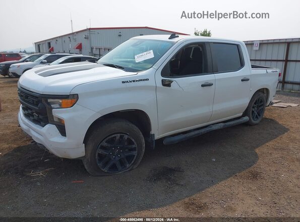 1GCPDBEK7NZ518358 2022 CHEVROLET SILVERADO White Передня ліва чверть