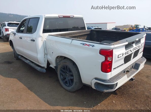 1GCPDBEK7NZ518358 2022 CHEVROLET SILVERADO White Задня ліва чверть