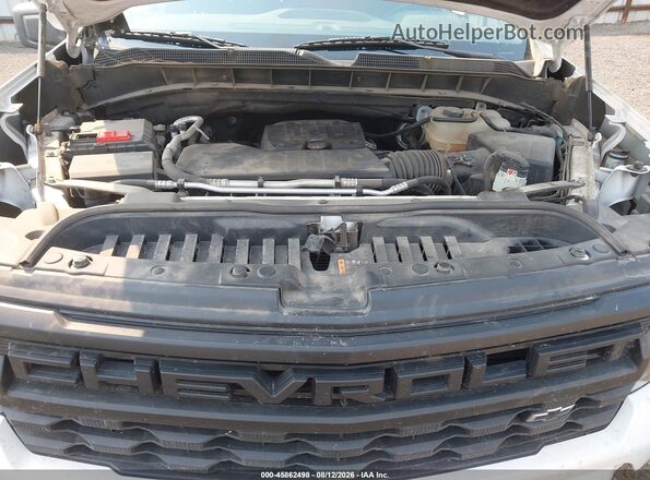 1GCPDBEK7NZ518358 2022 CHEVROLET SILVERADO White Вид ззаду