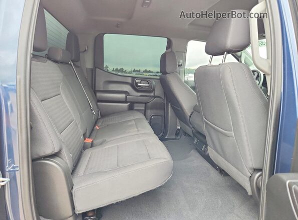 1GCPDBEK8PZ163476 2023 CHEVROLET SILVERADO Blue Widok tylnych siedzeń