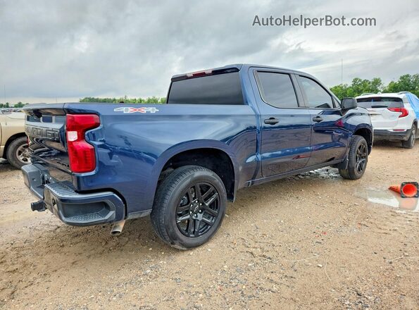 1GCPDBEK8PZ163476 2023 CHEVROLET SILVERADO Blue Tył prawy