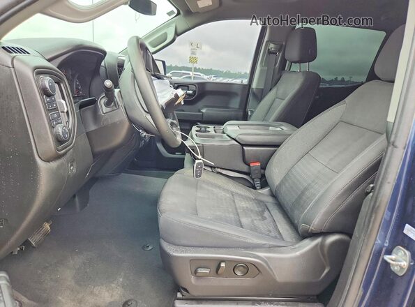 1GCPDBEK8PZ163476 2023 CHEVROLET SILVERADO Blue Widok wnętrza z przodu