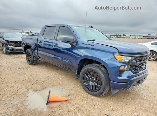 1GCPDBEK8PZ163476 2023 CHEVROLET SILVERADO Blue Przód prawy