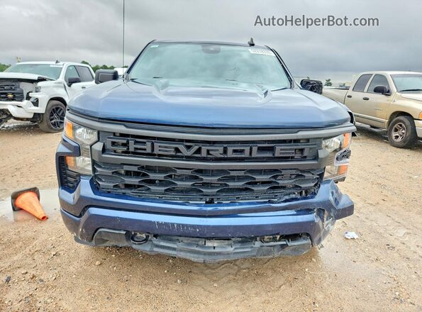 1GCPDBEK8PZ163476 2023 CHEVROLET SILVERADO Blue Widok z przodu