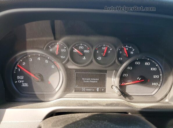 1GCPDBEK9NZ593496 2022 CHEVROLET SILVERADO Red Widok zestawu wskaźników