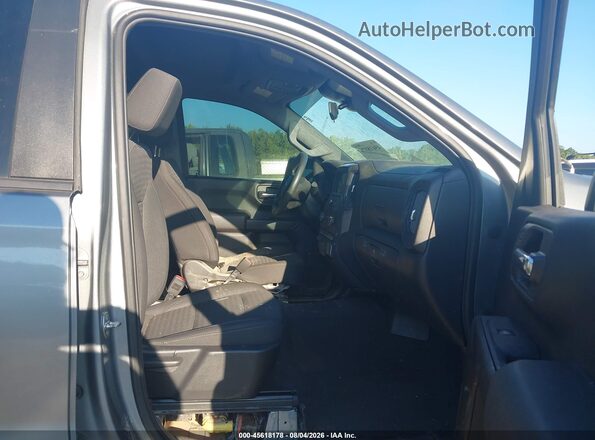 1GCPDBEK9PZ150381 2023 CHEVROLET SILVERADO Gray Սալոնի դիմացի տեսք
