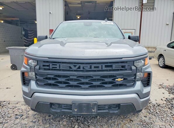 1GCPDBEK9PZ181601 2023 CHEVROLET SILVERADO Gray Widok z przodu