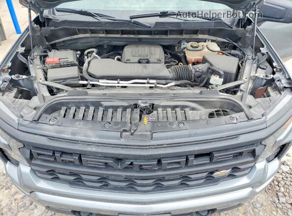 1GCPDBEK9PZ181601 2023 CHEVROLET SILVERADO Gray Widok wnętrza z tyłu