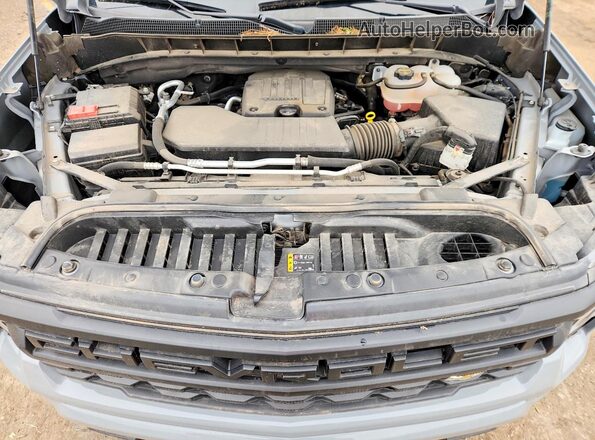 1GCPDBEK9RZ253318 2024 CHEVROLET SILVERADO Silver Սալոնի հետևի տեսք
