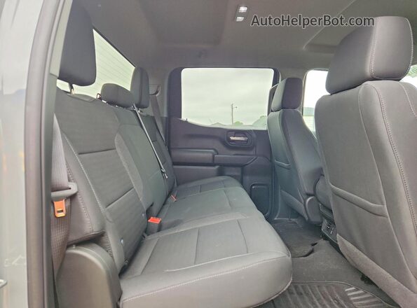 1GCPDBEK9RZ253318 2024 CHEVROLET SILVERADO Silver Հետևի նստատեղերի տեսք