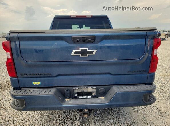 1GCPDBEKXRZ372821 2024 CHEVROLET SILVERADO Blue Vista trasera