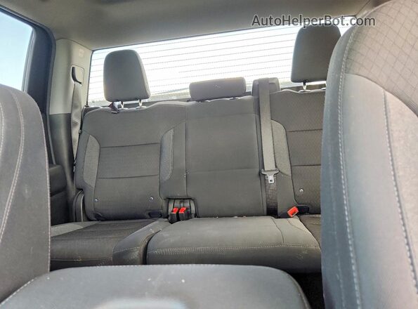 1GCPDBEKXRZ372821 2024 CHEVROLET SILVERADO Blue Vista de los asientos traseros