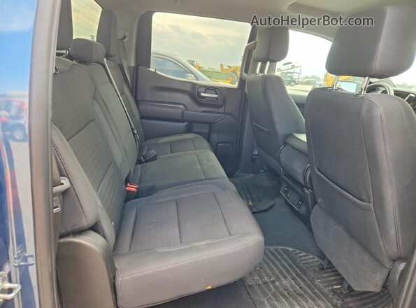 1GCPDBEKXRZ372821 2024 CHEVROLET SILVERADO Blue Vista interior trasera