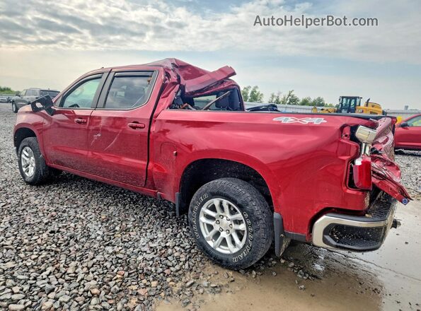 1GCPDDEK1PZ190241 2023 CHEVROLET SILVERADO Burgundy Tył lewy