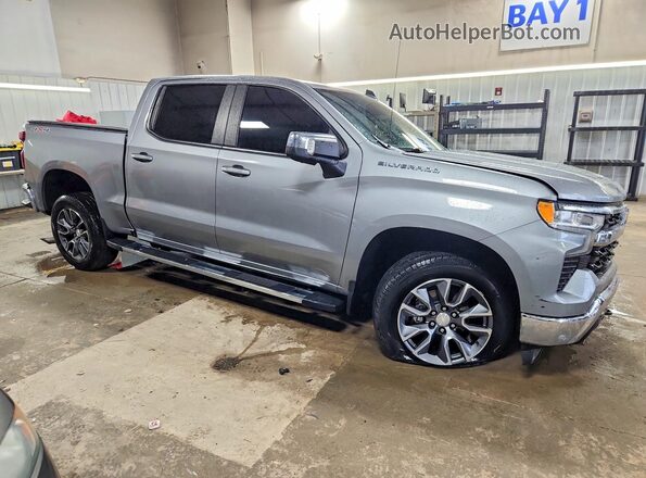 1GCPDDEK2PZ192354 2023 CHEVROLET SILVERADO Gray Delantero derecho