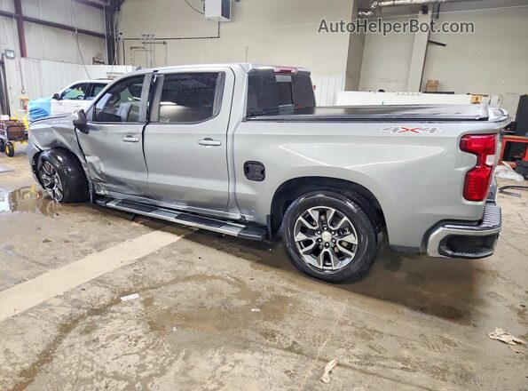 1GCPDDEK2PZ192354 2023 CHEVROLET SILVERADO Gray Trasero izquierdo