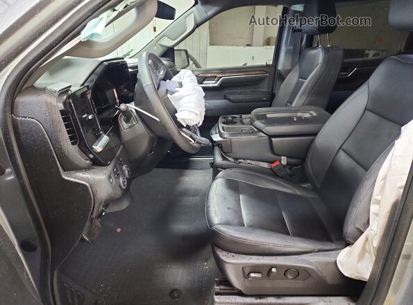 1GCPDDEK2PZ192354 2023 CHEVROLET SILVERADO Gray Vista interior delantera