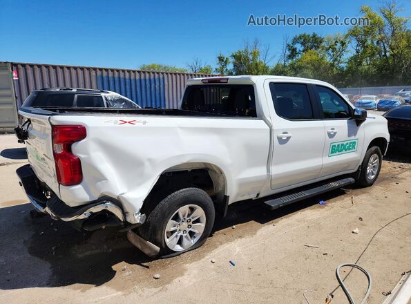 1GCPDDEK3PZ296383 2023 CHEVROLET SILVERADO White უკანა მარჯვენა